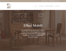Tablet Screenshot of effecimobili.com
